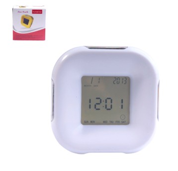 ELE/BUDZIK LED ŚWIECĄCY 4 FUNKCJE YHX-511 (150)