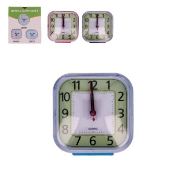 ELE/BUDZIK NA BATERIE 10,5X4cm MIX (160)