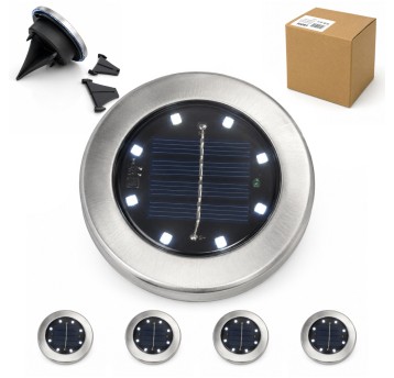 ELE/LAMPA SOLAR NAJAZD 8 LED Cena 1szt.7cm (4/300)