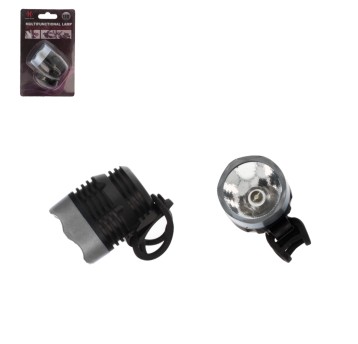 ELE/LAMPA WIELOFUNK. COB 3W na BAT. SREBR (20/240)