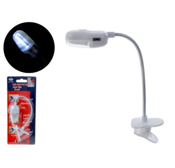 ELE/LAMPKA LED BIUROWA Z KLIPSEM NA BATERIE (120)