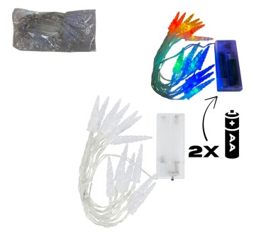 ELE/LAMPKI 16LED SOPLE na BATERIE MULTIKO (150)