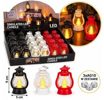 ELE/LATARENKA LED NA BATERIE STANDART 9cm (24)