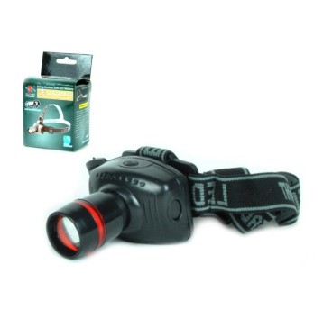 ELE/LATARKA CZOŁOWA LED ZOOM NA BATERIE (60/240)