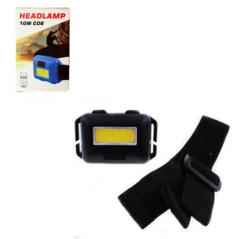 ELE/LATARKA CZOŁOWA NA BATERIE COB 10W (240/720)