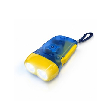 ELE/LATARKA DYNAMO 2 LED NIEBIE.STC-026 (200)