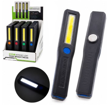 ELE/LATARKA LED COB Na Baterie MAGNESEM (24/480)