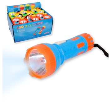 ELE/LATARKA LED PcV Z BATERIE 3xAG10 (24/960)