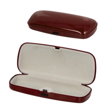 ETU/ETUI NA OKULARY PLASTIKOWE BURGUNDOWE (10/200)