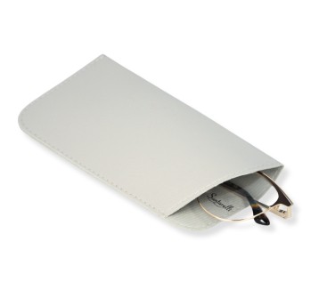 ETU/ETUI WSUWANE EKO SKÓRA GŁADKI SZARE (100/1000)