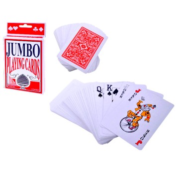 KARTY DO GRY PLASTIKOW JUMBO BiG (12/144)