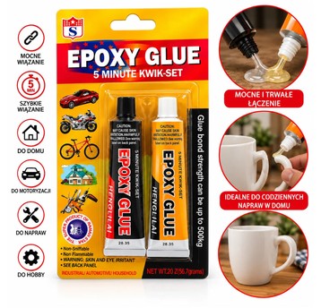 KLE/KLEJ, TAŚMA 2 SKŁAD. "EPOXY GLUE" (24/288)