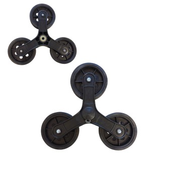 KÓŁKA DO WÓZKA NA ZAKUPY 3 KOŁA OBROTOWE (50)