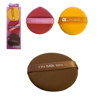 KOS/GĄBKI DO MAKEUP Opak.3szt. OKRGŁE (12/1200)