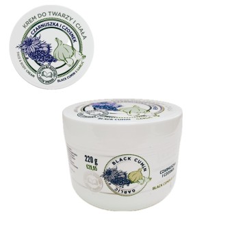 KOS/KREM DO CIAŁA CZARNUSZ. CZOSNEK 230g (36)