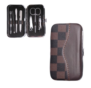 KOS/MANICURE Kpl. 7ele. w ETUI BRĄZ (300)