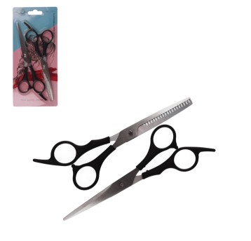 KOS/NOŻYCZKI FRYZJERSKIE BLISTER 2szt. (12/240)