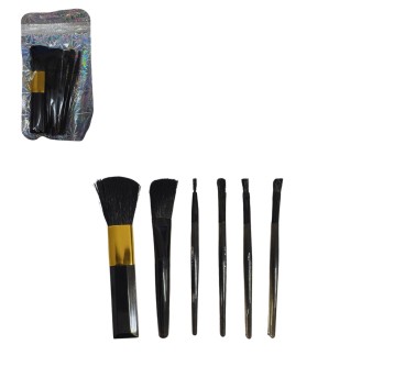 KOS/PĘDZELKI DO MAKIJAŻU I AKCES.W ETUI 5ele.(50)