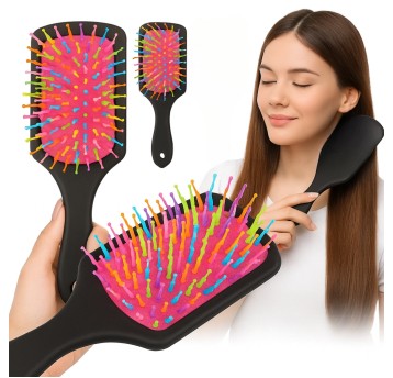 KOS/SZCZOTKA DO WŁOSÓW, KOLOROWA MIX (24/240)