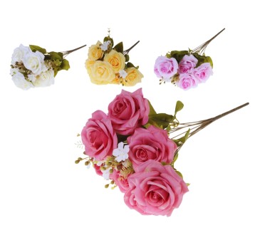 KWI/BUKIET RÓŻ dł.50cm. 11 gał. (12/96)