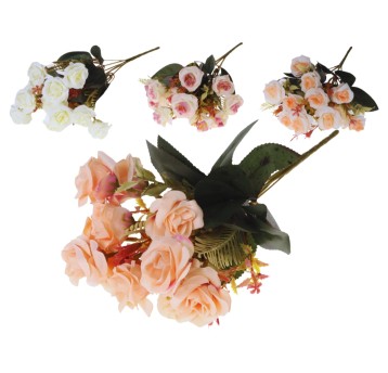 KWI/BUKIET RÓŻYCZKI dł.33cm. 6 gał. (36/288)