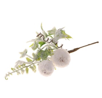 KWI/GAŁĄZKA BIAŁE JABŁOŃ-LIŚCIE dł.20cm.