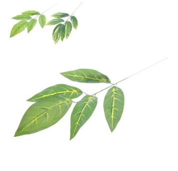 KWI/GAŁĄZKA DEKOR. ZIELONA dł.50cm