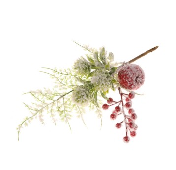 KWI/GAŁĄZKA DEKORACYJNA BOŻONARODZENIOWA dł.28