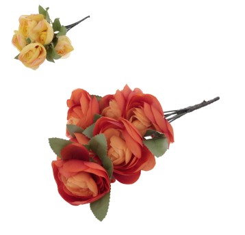 KWI/KWIAT Szt. BUKIET RÓŻA 6 kw. dł. 30cm