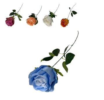 KWI/KWIAT SZTUCZNY RÓŻA, dł.60cm. GAŁĄZ 1szt.(500)