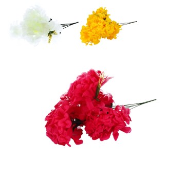 KWI/KWIATY CHRYZANTEM. BUKIET5Kwia. dł.40cm.(400)