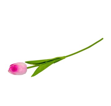 KWI/KWIATY SZT. TULIPAN SYLIKON RÓŻ (200/1600)