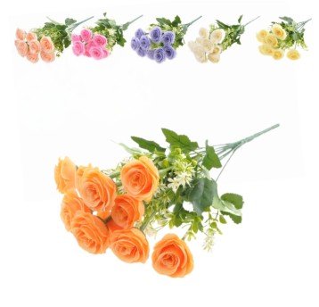 KWI/KWIATY SZTUCZNE BUKIET RÓŻ dł.40cm.