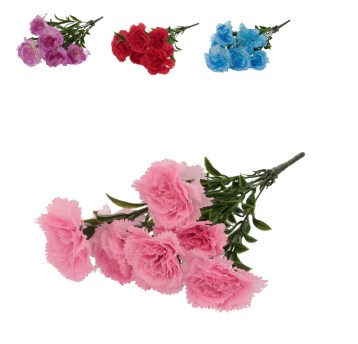 KWI/KWIATY SZTUCZNE GOŹDZIK 45cm, mix (296/1186)