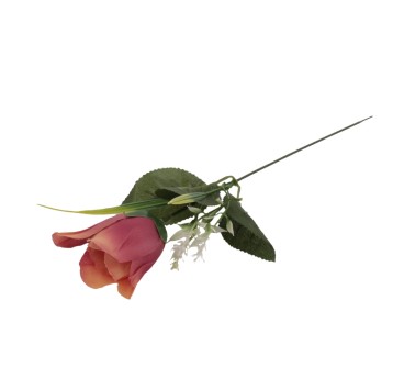 KWI/KWIATY SZTUCZNE RÓŻA PIK dł.38cm. (12)