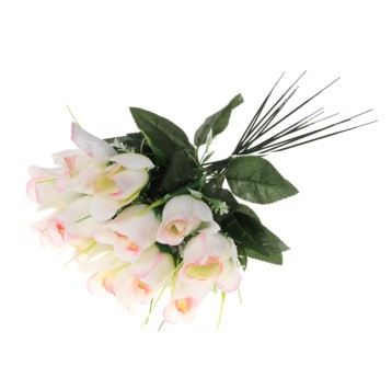 KWI/KWIATY SZTUCZNE RÓŻA PIK dł.38cm (12)