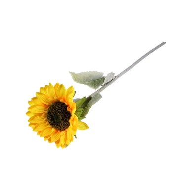 KWI/KWIATY SZTUCZNE SŁONECZNIK GAŁ. dł.65cm.