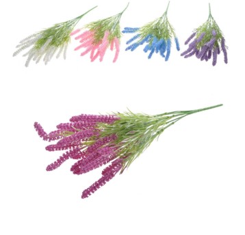 KWI/KWIATY SZTUCZNE WRZOSY dł.38cm. 7gał.