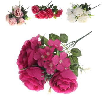 KWI/PIWONIA+JAŚMIN WIELOKOLISTY BUKIET