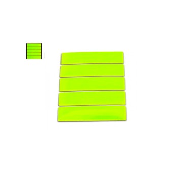 NAKLEJKI ODBLASKOWE PASKI Kpl.5szt. (100/2000)