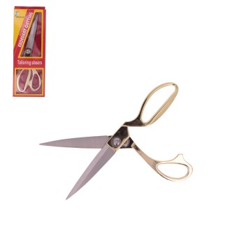 NOŻYCZKI KRAWIECKIE STALOWE - ZŁOTE 6"" (8/72)