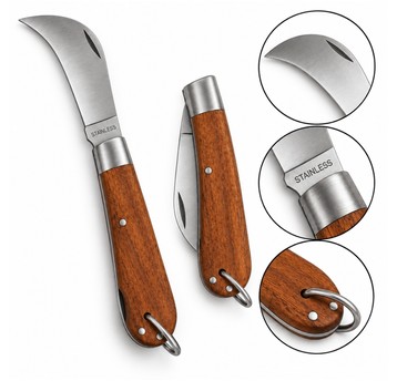 NRZ/NÓŻ, SCYZORYK NA GRZYBY, SIERPAK 18cm (12/120)