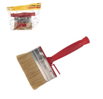 NRZ/PĘDZEL DO MALOWANIA PŁASKI 3x10 CZERONY (200)