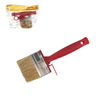 NRZ/PĘDZEL DO MALOWANIA PŁASKI CZERWONY (240)