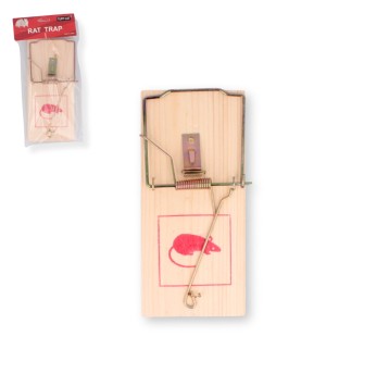 NRZ/PUŁAPKA DREWNIANA NA MYSZY 1szt. DUŻA (1/200)