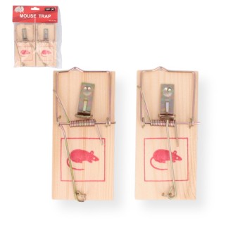 NRZ/PUŁAPKA DREWNIANA NA MYSZY Opak.2szt.(1/300)
