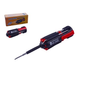 NRZ/ŚRUBOKRĘT 6 LED NA baterie 6w1 (1/200)