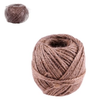 NRZ/SZNUREK SZARY JUTA KŁEBEK 50G (1/288)