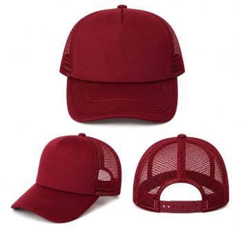 ODZ/CZAPKA Z DASZKIEM UNIWER LETNIA BORDO (50/500)