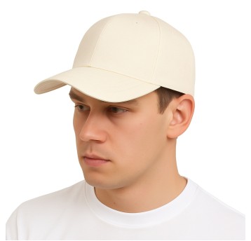 ODZ/CZAPKA Z DASZKIEM UNIWERSALNA ECRU (25/600)